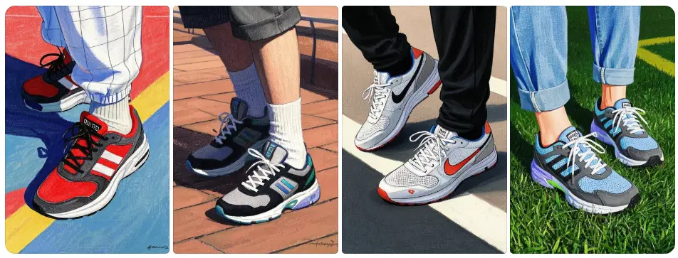 running shoes