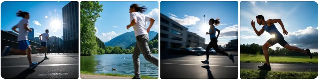 running