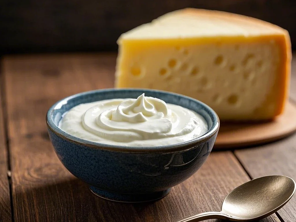 Cheese ,Greek yogurt ,Heavy cream
