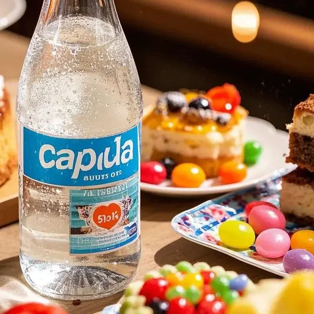 Soda, candies, pastries